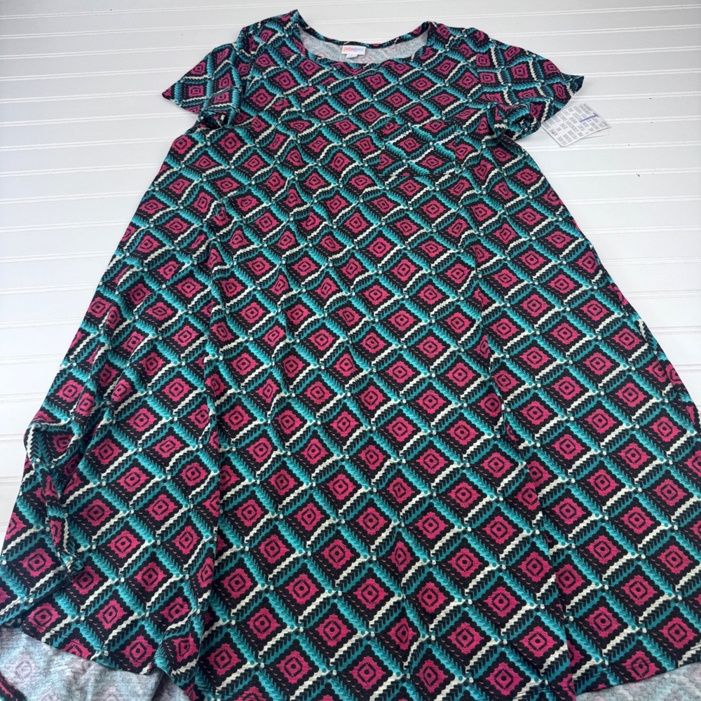 New LulaRoe Women's Large Carly Dress